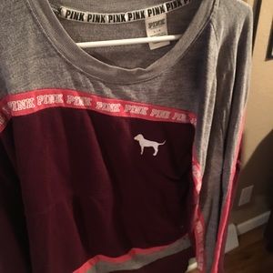 Victoria secret pink oversized shirt